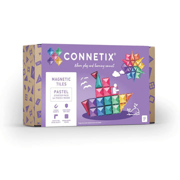 64 pieces - Pastel - Starter Pack - CONNETIX